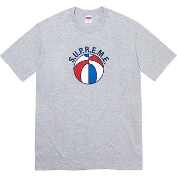 Camiseta Supreme League Tee Gris | Supreme 396ZG